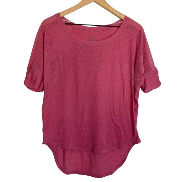 Prana Helani Top T-Shirt . Size Small. Pink color. - Picture 2 of 7